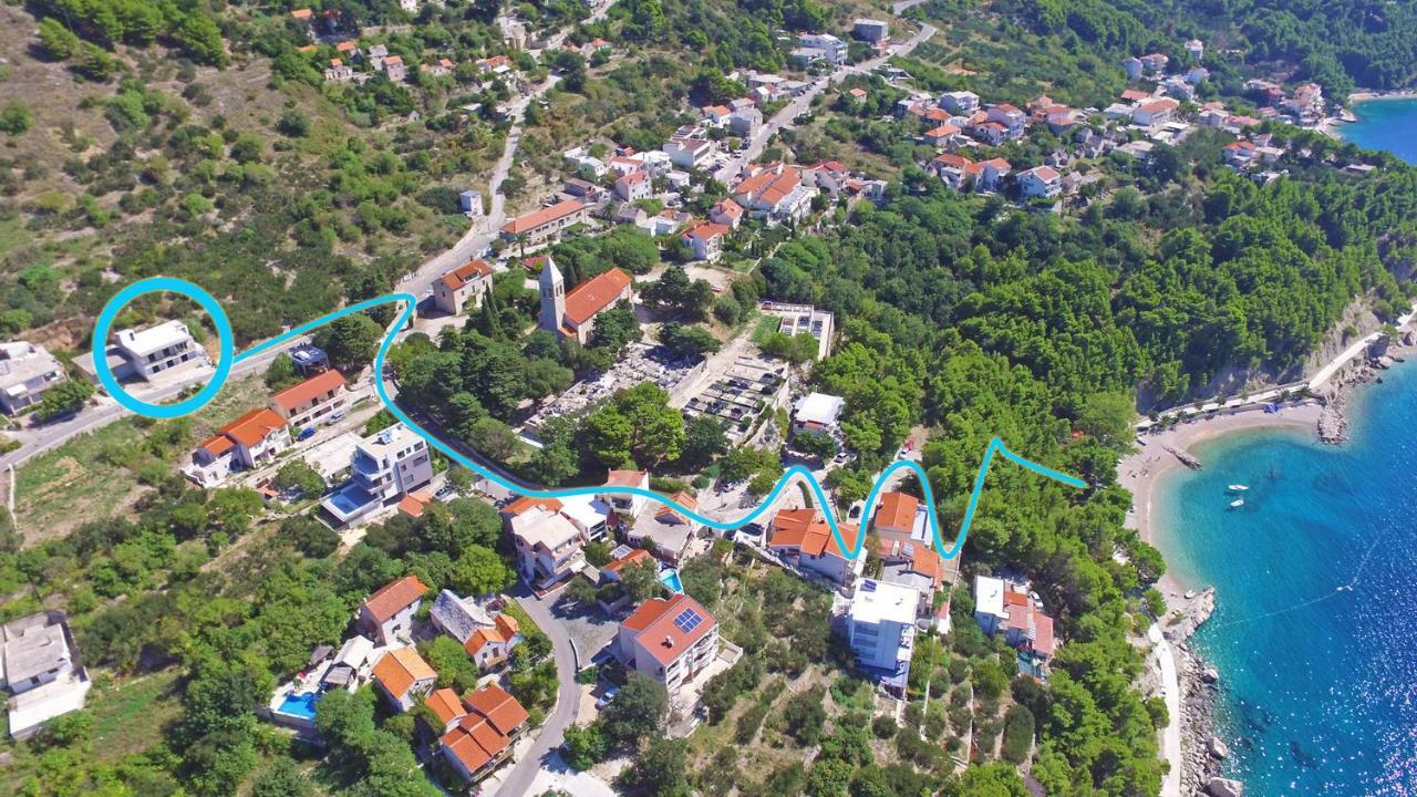 Apartmani Jurica I Ankica Brela Εξωτερικό φωτογραφία